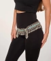 Kiraz Turquoise Stoned Silver Plated Belt