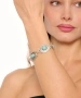 Kiraz Turquoise Stoned Silver Plated Bracelet