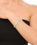 Kiraz Turquoise Stoned Silver Plated Bracelet