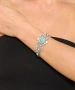 Kiraz Turquoise Stoned Silver Plated Bracelet