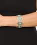 Kiraz Turquoise Stoned Silver Plated Bracelet