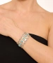 Kiraz Turquoise Stoned Silver Plated Bracelet