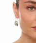 Kiraz Turquoise Stoned Silver Plated Earring