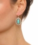 Kiraz Turquoise Stoned Silver Plated Earring