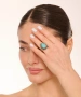 Kiraz Turquoise Stoned Silver Plated Ring