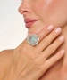 Kiraz Turquoise Stoned Silver Plated Ring