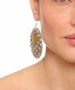 Kiraz Yellow Enameld Silver Plated Earring