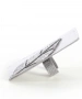 Leaf Patterned Rectangular Large Ring