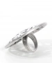 Multi Flower Pattern Large Ring