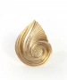 Spiral Shell Shaped Ring