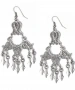 Arrowhead Tassel Tulip Earrings