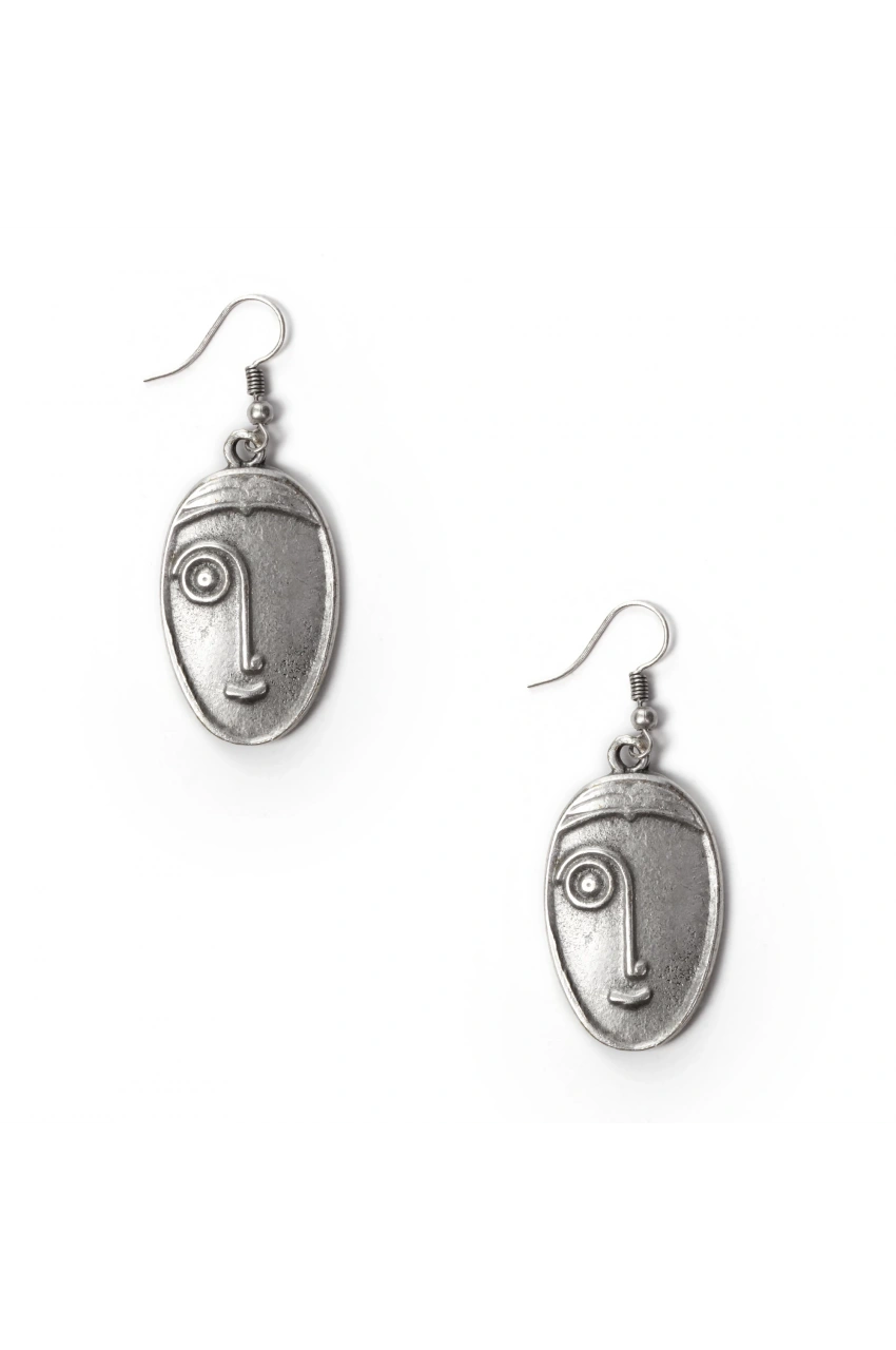 Abstract Face Earrings