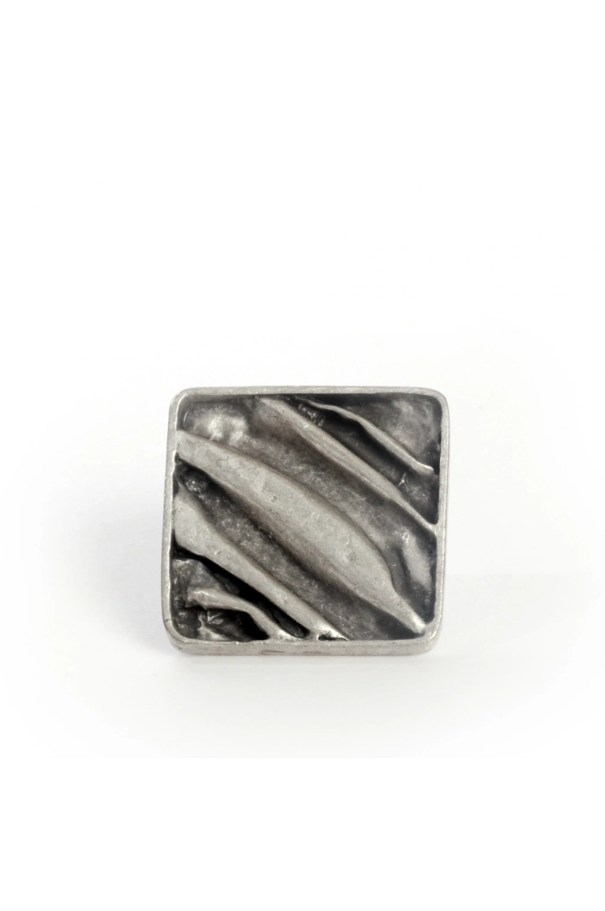 Abstract Square Shaped Ring