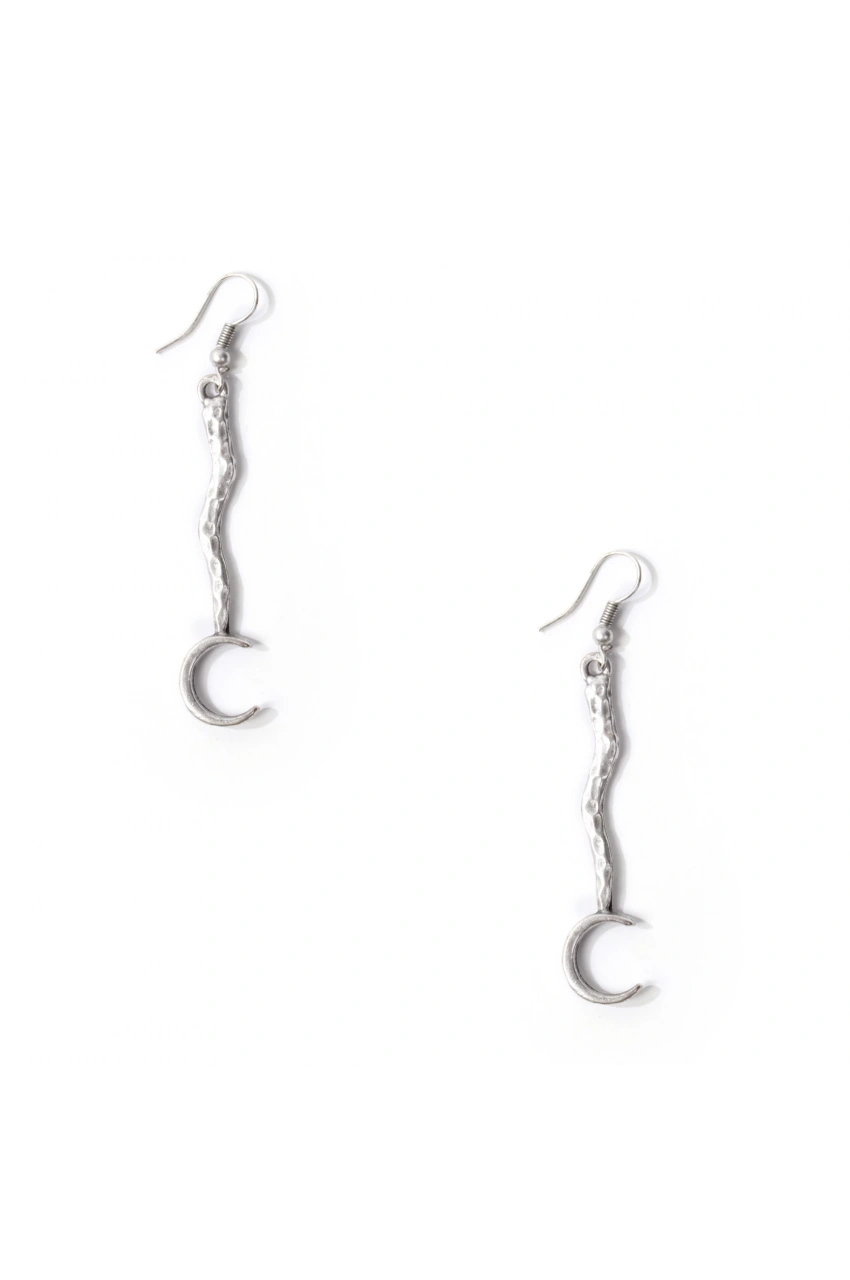 Dangle Moon Earring