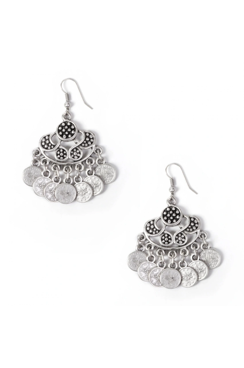 Dangle Ottoman Tugra Earrings
