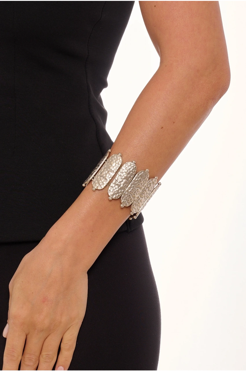 Kiraz Elastic Gold Plated Bracelet