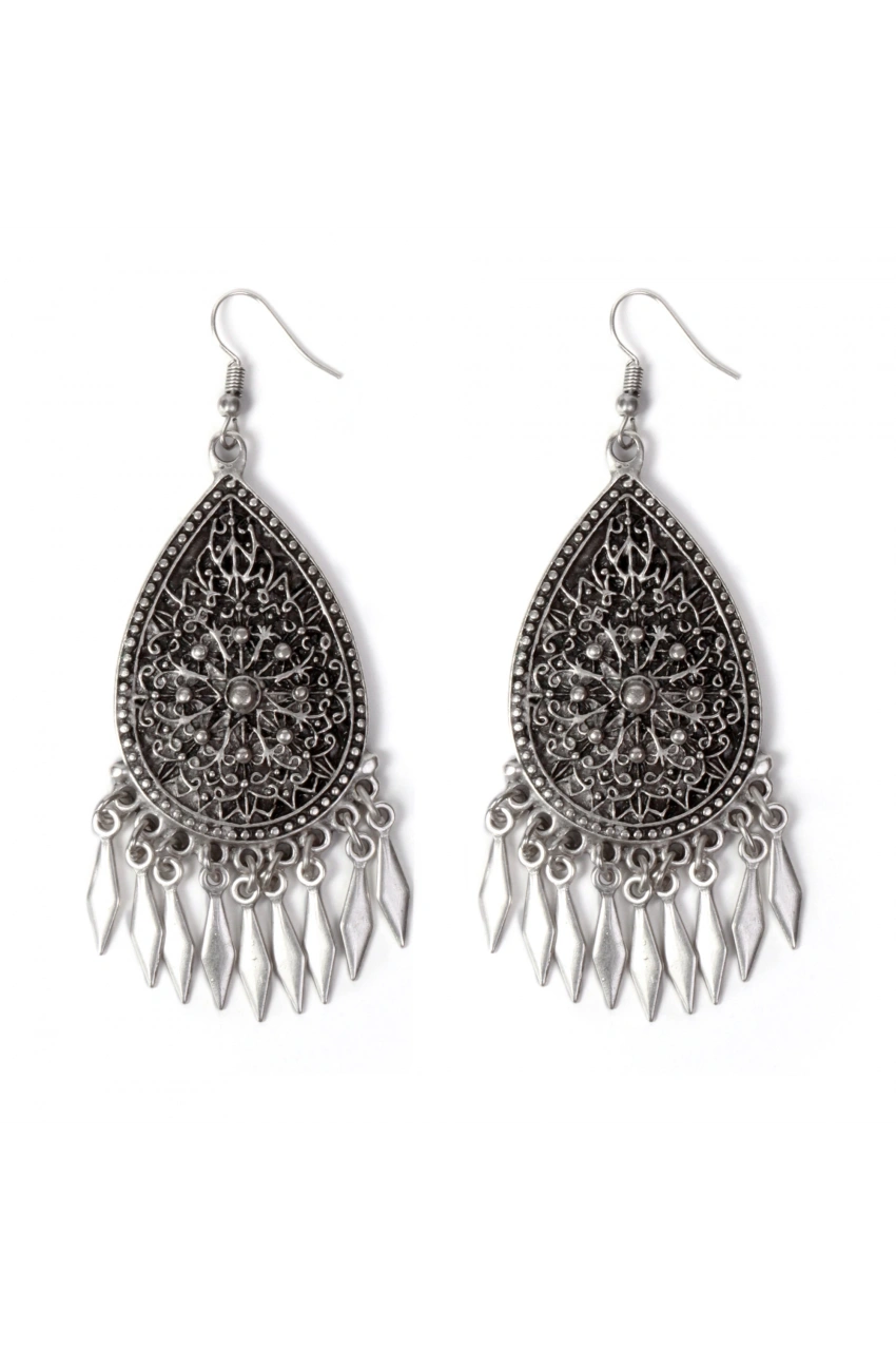 Drop Tassel Earrings