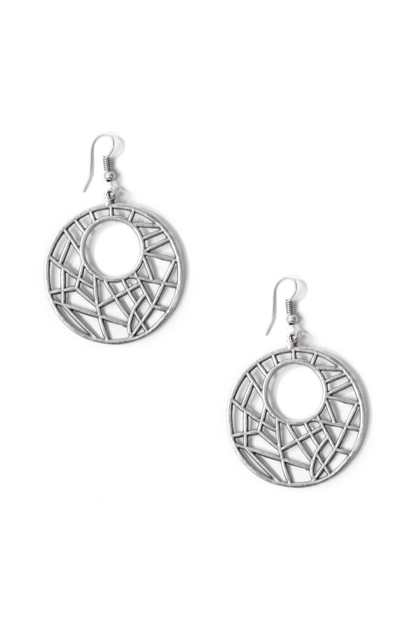 Filigree Circle Earring