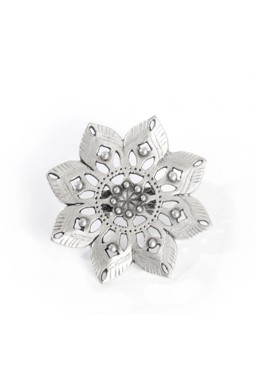 Flower Shaped Large Ring