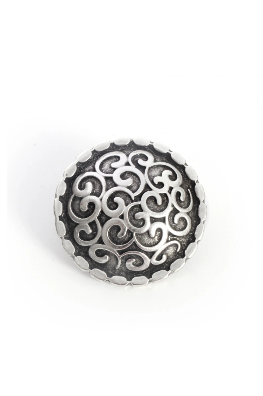 Ivy Engraved Large Ring