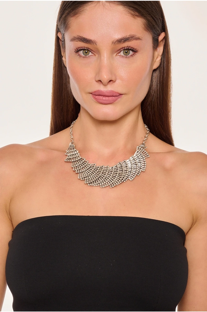 Kiraz Silver Plated Necklace