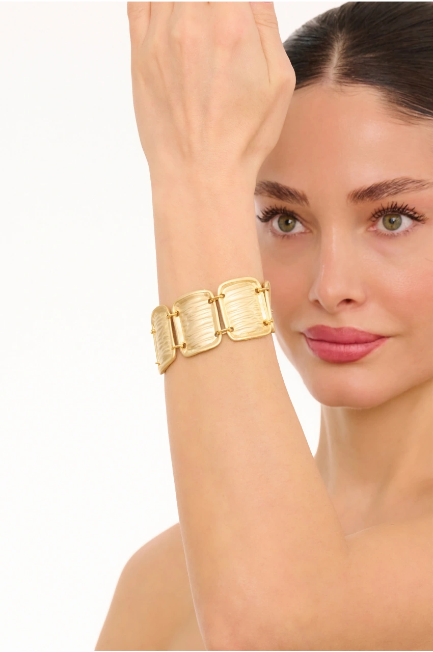 Kiraz Gold Plated Bracelet