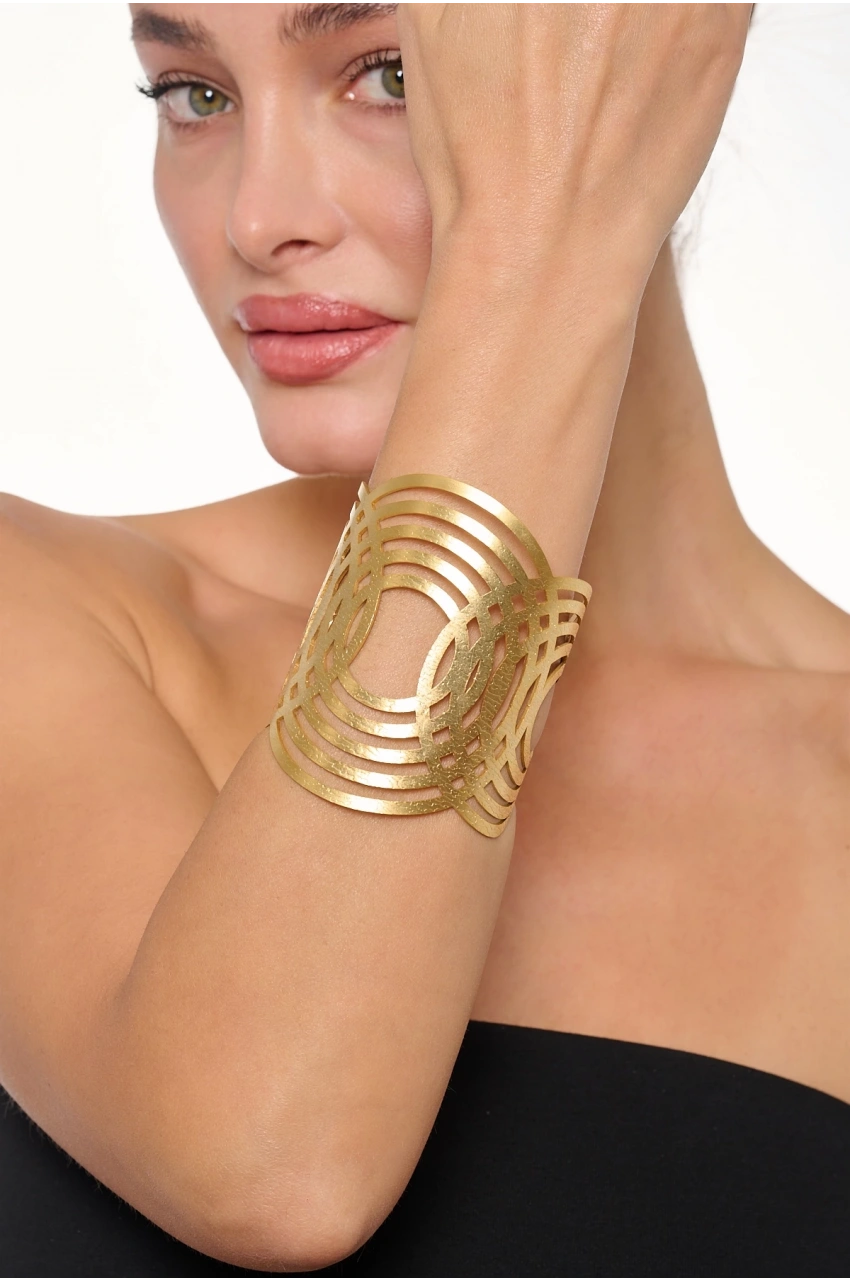 Kiraz Gold Plated Bracelet