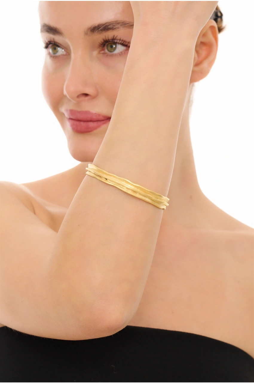 Kiraz Gold Plated Bracelet