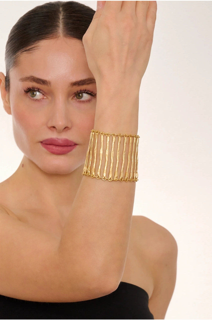 Kiraz Gold Plated Bracelet