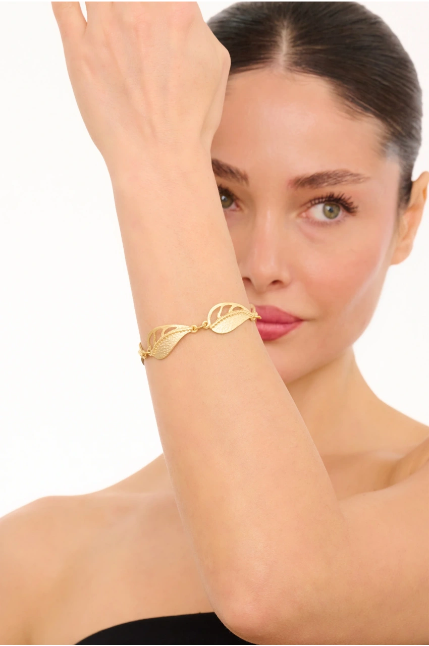 Kiraz Gold Plated Bracelet