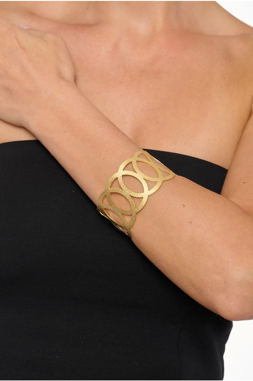 Kiraz Gold Plated Bracelet