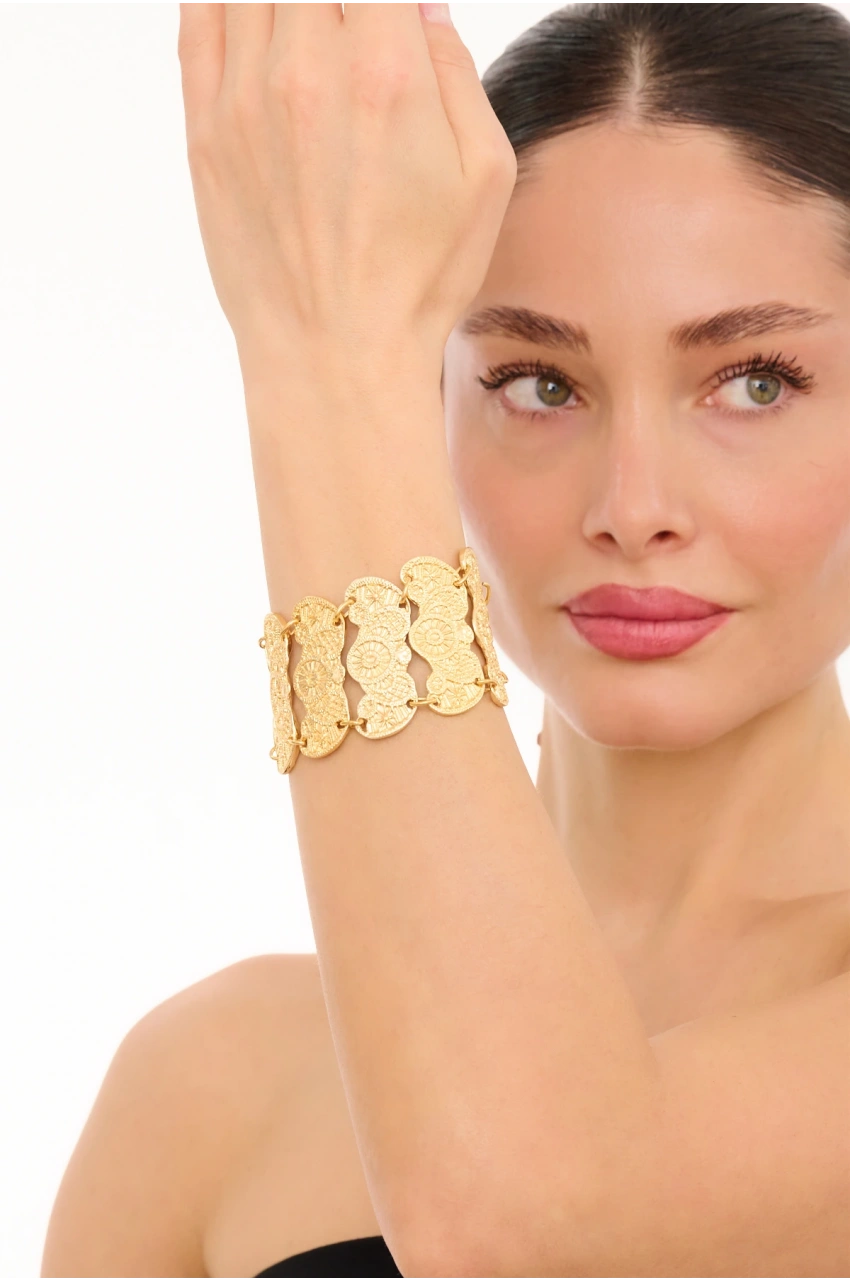 Kiraz Gold Plated Bracelet