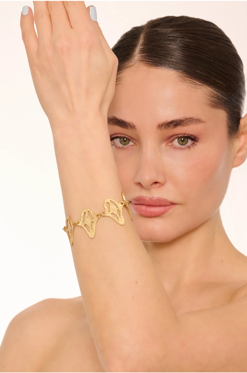 Kiraz Gold Plated Bracelet