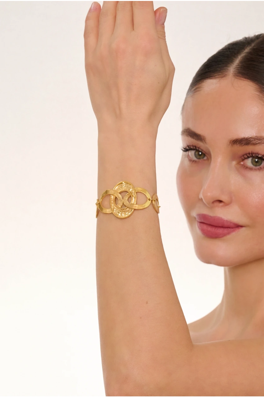 Kiraz Gold Plated Bracelet