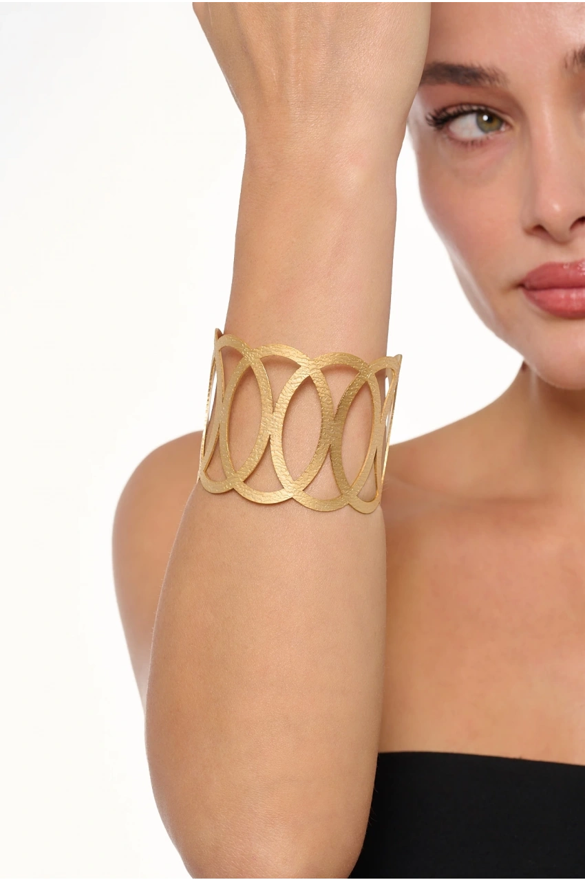 Kiraz Gold Plated Bracelet