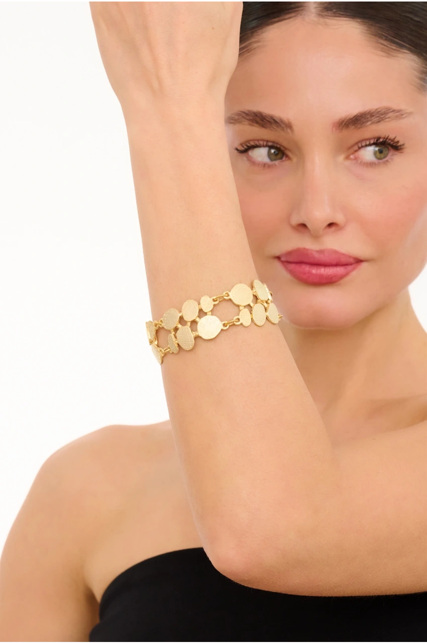 Kiraz Gold Plated Bracelet