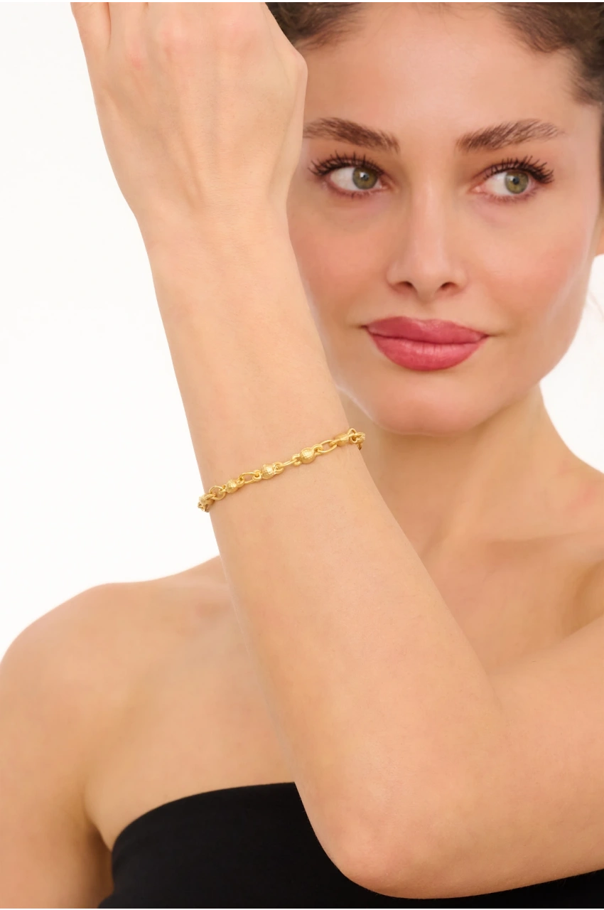 Kiraz Gold Plated Bracelet