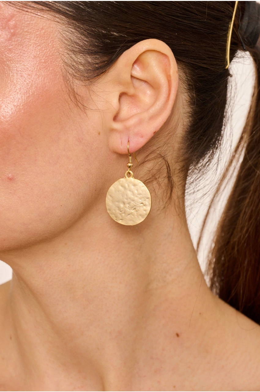 Kiraz Gold Plated Earring
