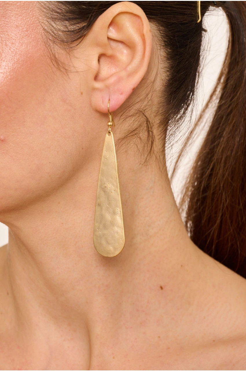 Kiraz Gold Plated Earring