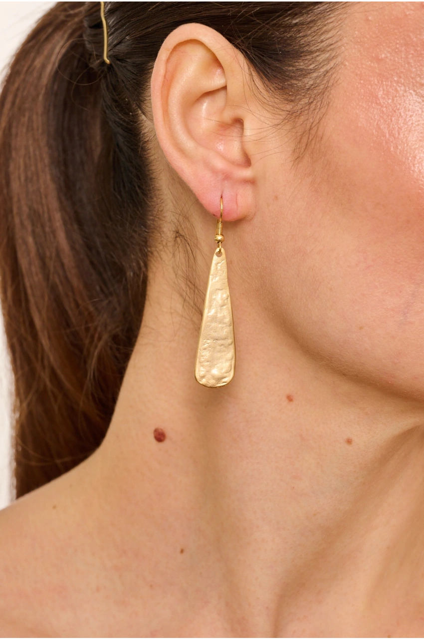Kiraz Gold Plated Earring
