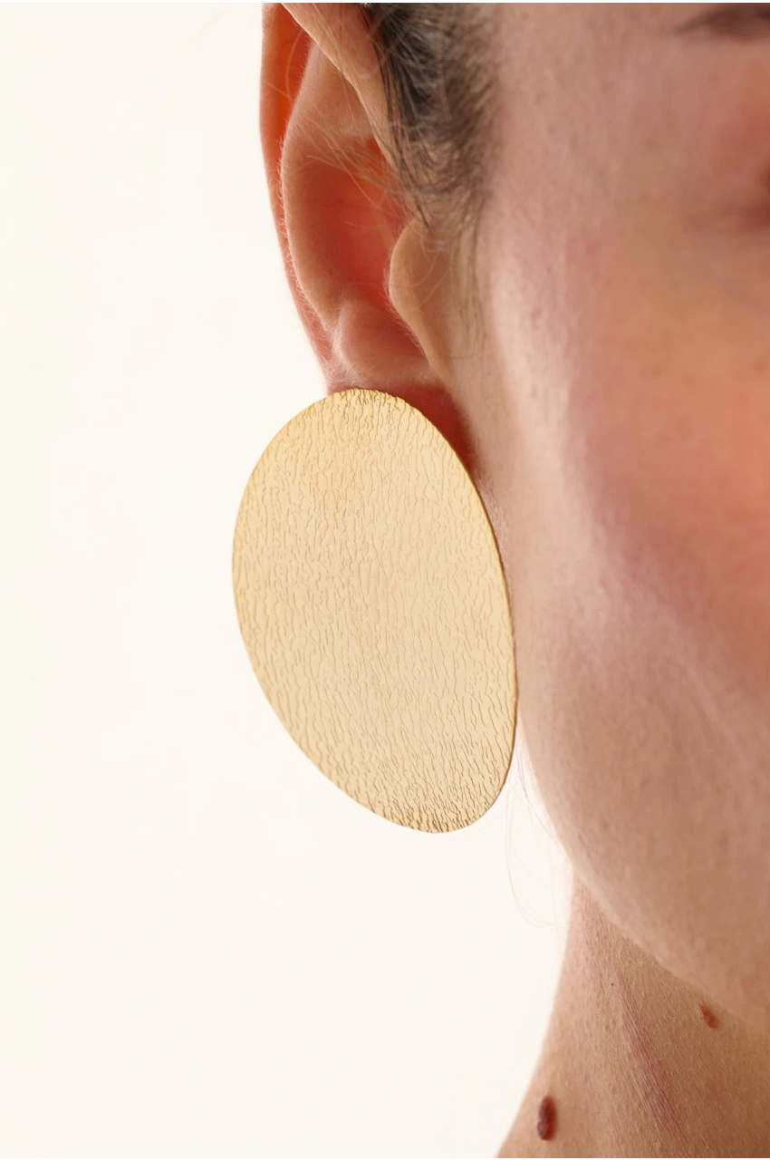 Kiraz Gold Plated Earring