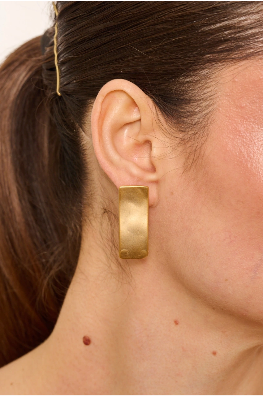 Kiraz Gold Plated Earring
