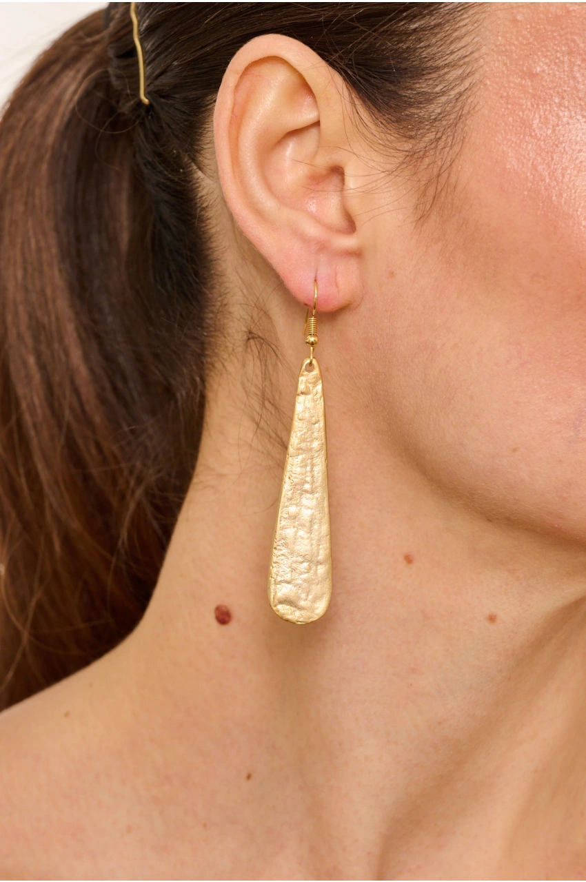 Kiraz Gold Plated Earring