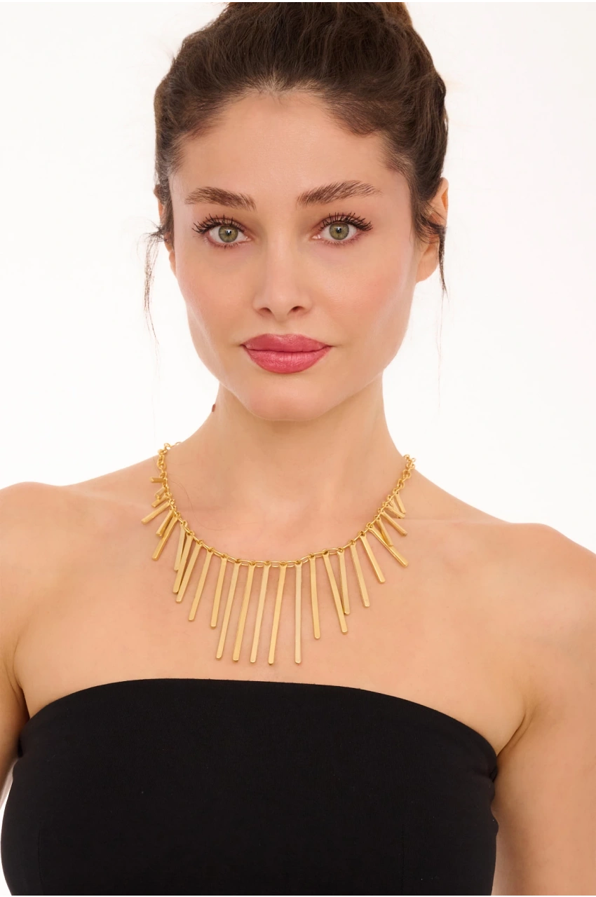 Kiraz Gold Plated Necklace