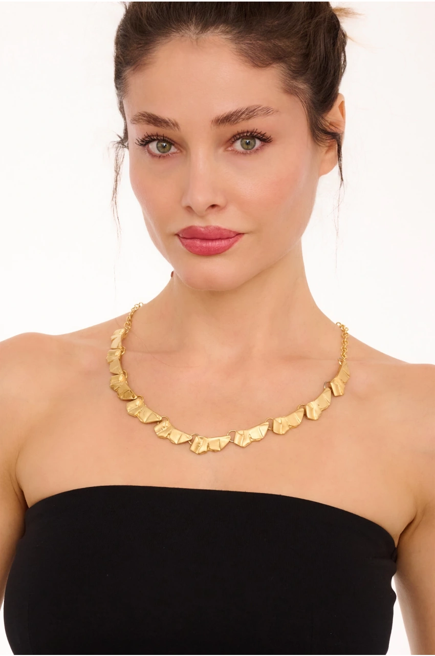 Kiraz Gold Plated Necklace