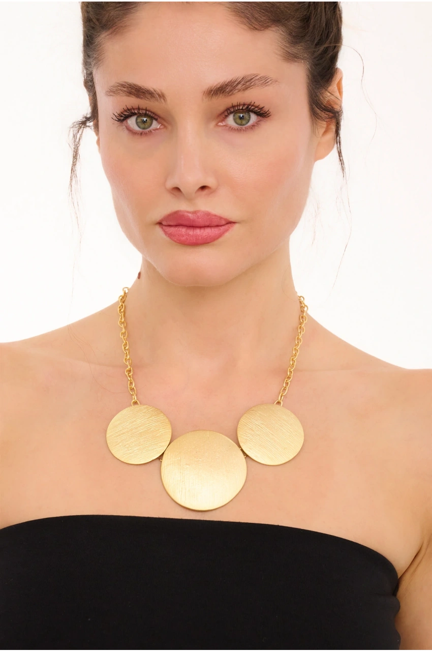 Kiraz Gold Plated Necklace