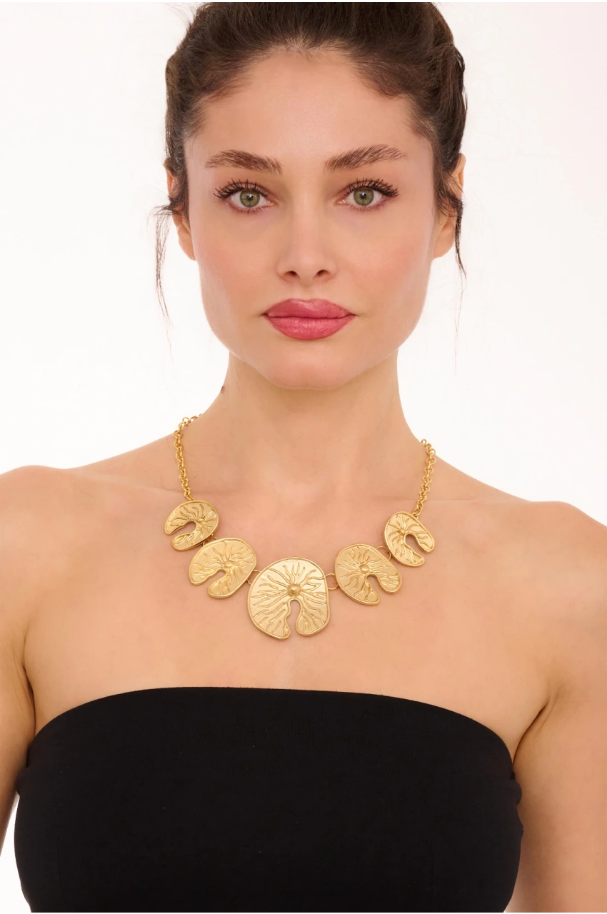 Kiraz Gold Plated Necklace