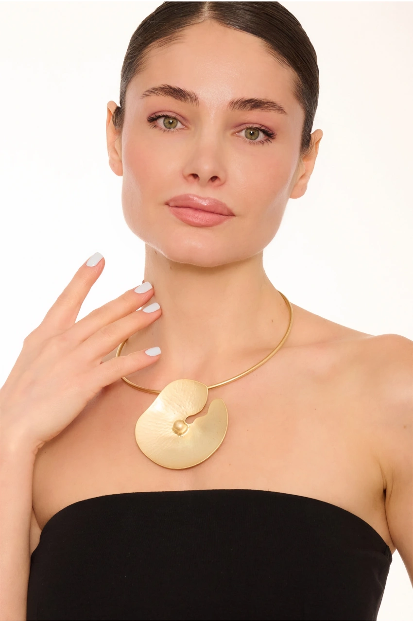 Kiraz Gold Plated Necklace