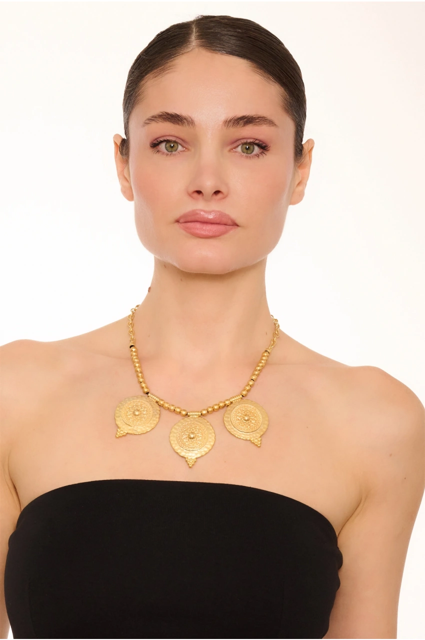 Kiraz Gold Plated Necklace