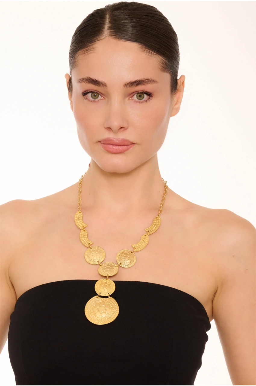 Kiraz Gold Plated Necklace